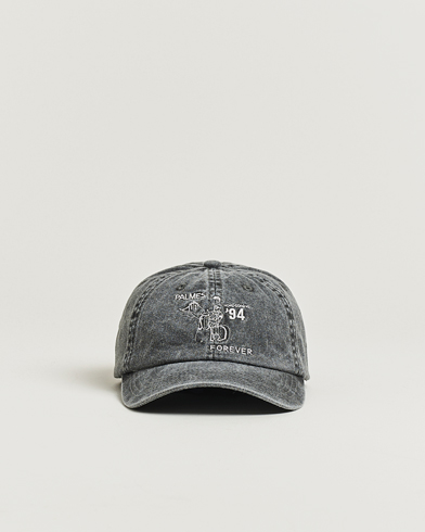 Palmes 6-Panel Cap Charcoal – Grey