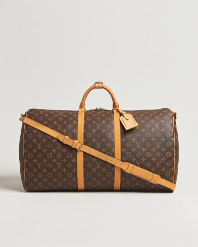 Louis Vuitton Pre-Owned Keepall Bandoulière 60 Monogram – Brown