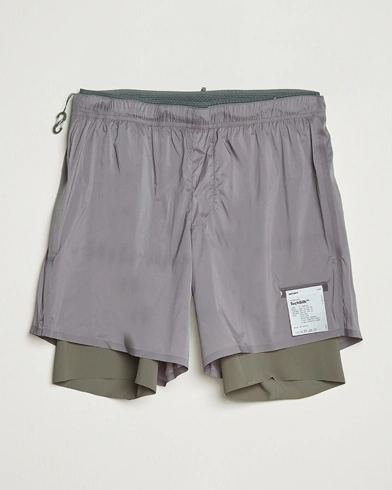 Satisfy TechSilk 8 Inch Shorts Shadow – Grey