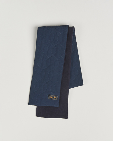 BEAMS PLUS Muffler Boa Scarf Navy – Blue