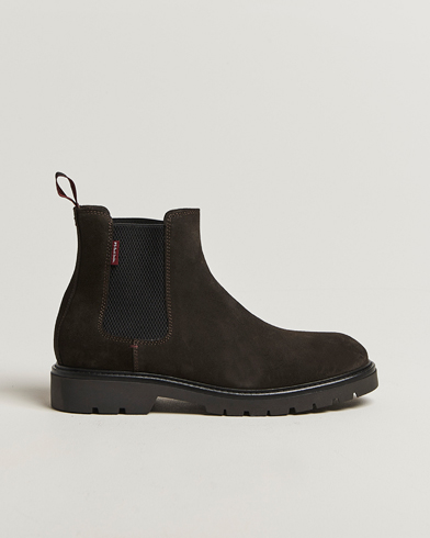 PS Paul Smith Xenon Suede Chelsea Boot Dark Brown – Brown