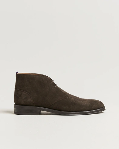 PS Paul Smith Wilbur Suede Chukka Boot Dark Brown – Brown
