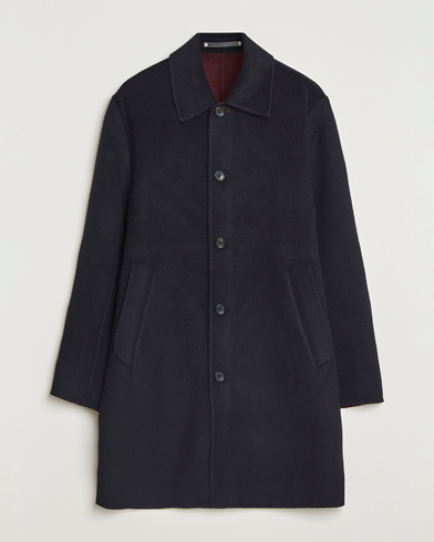 PS Paul Smith Wool Coat Dark Blue – Blue