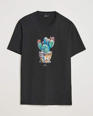 PS Paul Smith Cactus Crew Neck T-Shirt Black – Black