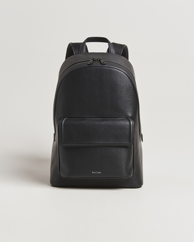 Paul Smith Leather Backpack Black – Black