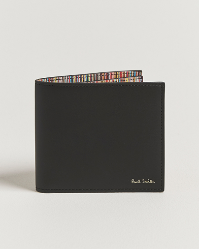 Paul Smith Signature Stripe Billfold Multi – Black