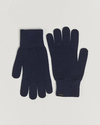 Paul Smith Cashmere Glove Navy – Blue