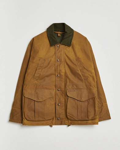 Filson Tin Cloth Lined Field Jacket Dark Tan – Brown