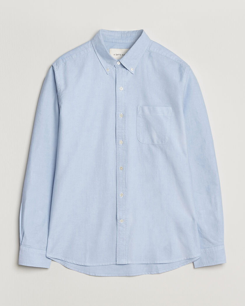 A Day's March Classic Oxford Shirt Light Blue – Blue