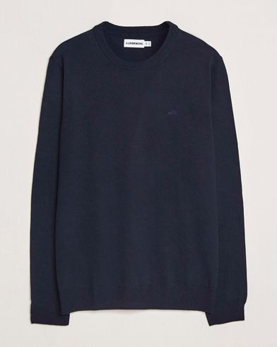 J.Lindeberg Keane Merino Crew Neck Navy – Blue