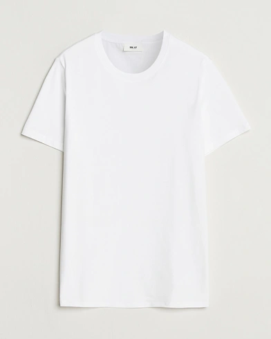 NN07 Percy Crew Neck T-Shirt White – White