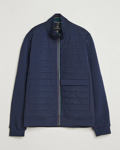 PS Paul Smith Mixed Media Jacket Navy – Blue