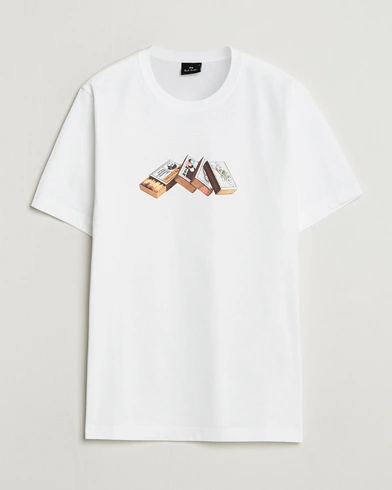 PS Paul Smith Matchboxes Printed T-Shirt White – White