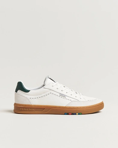PS Paul Smith Hillstar Leather/Suede Sneaker White – White