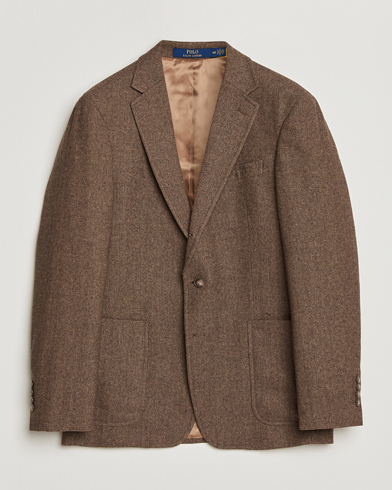 Polo Ralph Lauren Herringbone Single Breasted Sportcoat Brown/Tan – Brown