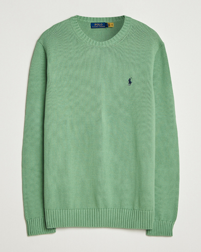 Polo Ralph Lauren Cotton Crew Neck Sweater Outback Green – Green