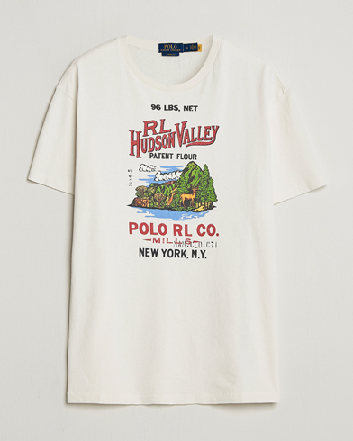 Polo Ralph Lauren Printed T-Shirt Nevis – White