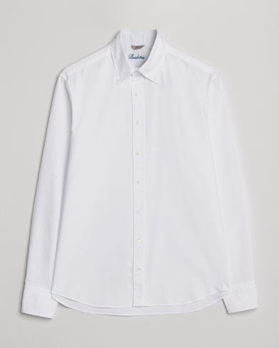 Stenströms Regular Fit Oxford Shirt White – White