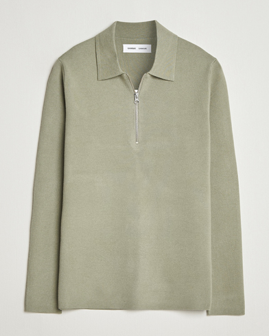 Samsøe Samsøe Guna Half Zip Seagrass – Green