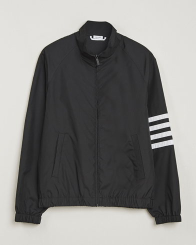 Thom Browne Raglan 4 Bar Nylon Jacket Black – Black