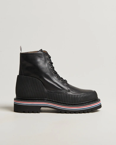 Thom Browne All Terrain Boots Black Calf – Black