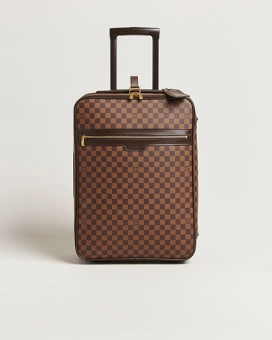 Louis Vuitton Pre-Owned Pegase Trolley Case 50 Damier Ebene – Brown