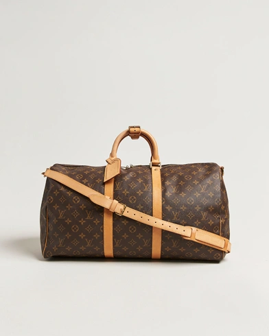 Louis Vuitton Pre-Owned Keepall Bandouliére 50 Monogram – Brown