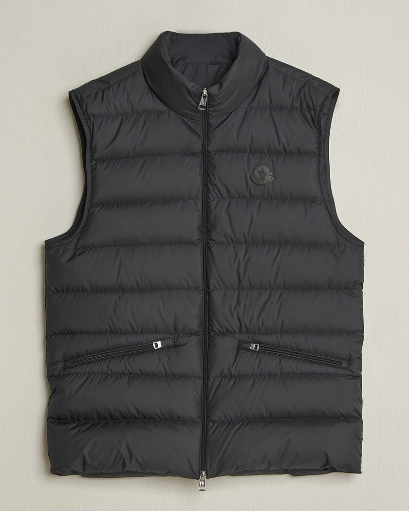 Moncler Lechtal Down Vest Black – Black