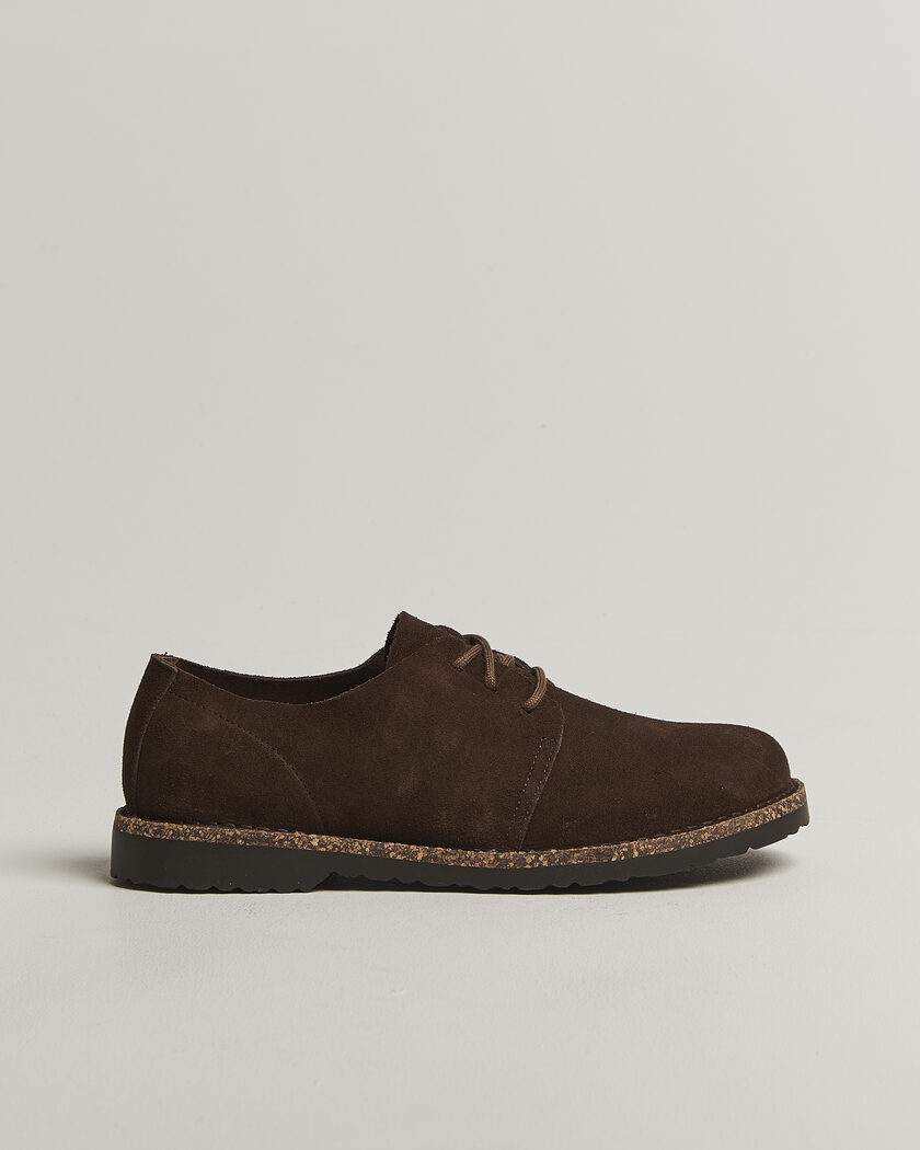 BIRKENSTOCK Uppsala Oxford Carafe Suede – Brown