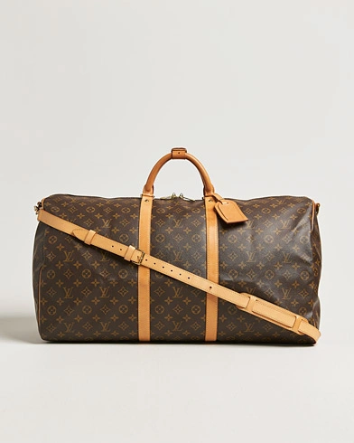 Louis Vuitton Pre-Owned Keepall Bandouliére 60 Monogram – Brown