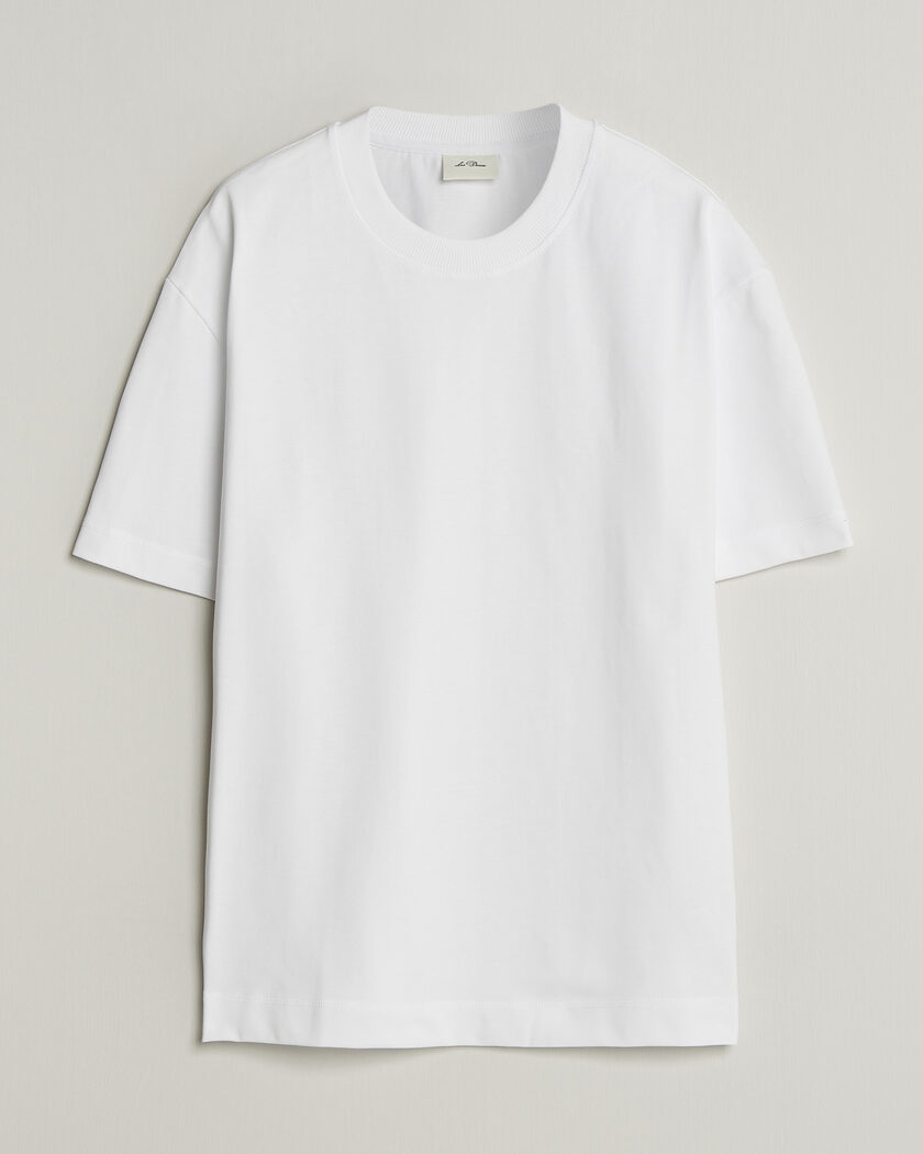 Les Deux Carl Heavyweight T-Shirt White – White