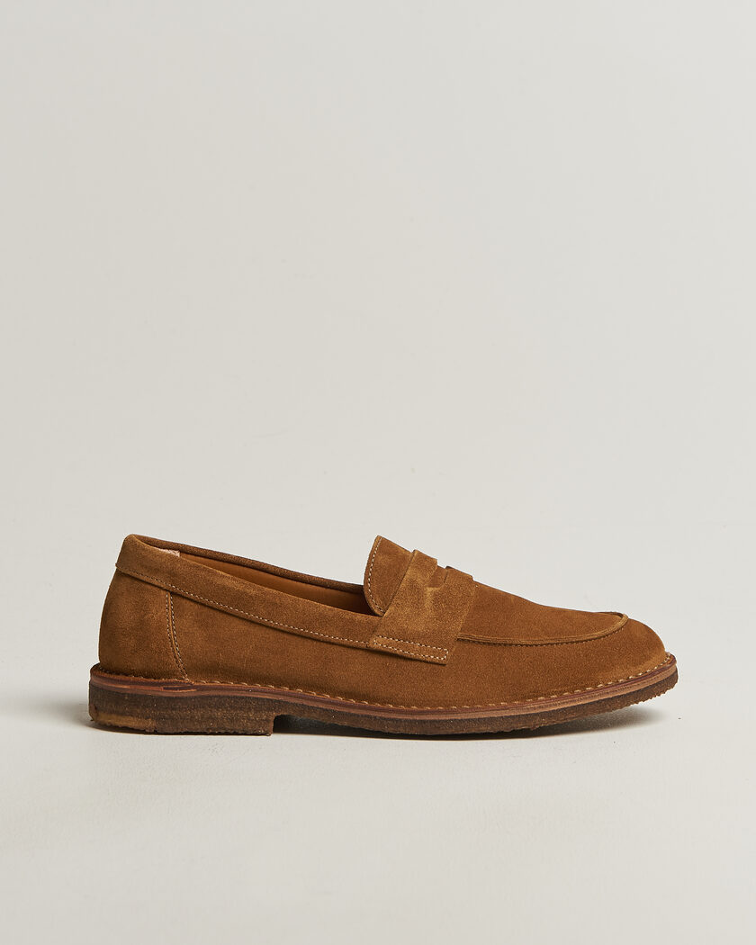 Astorflex Sadelflex Loafers Whiskey Suede – Brown