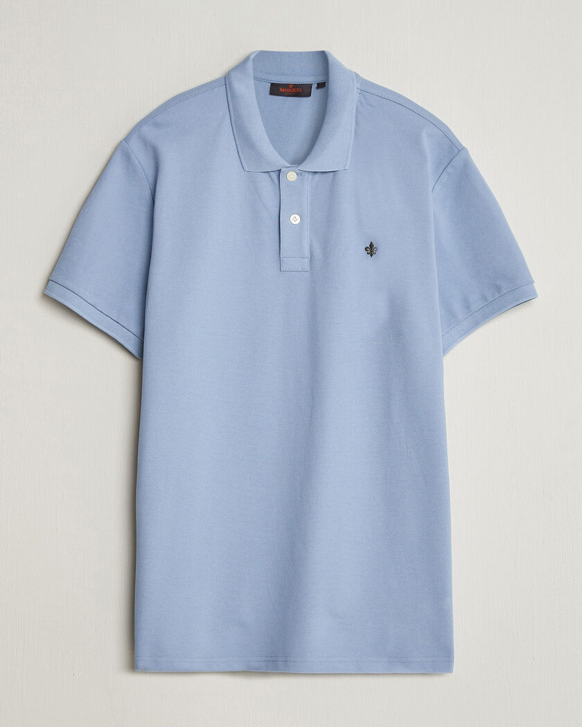 Morris New Pique Light Blue – Blue