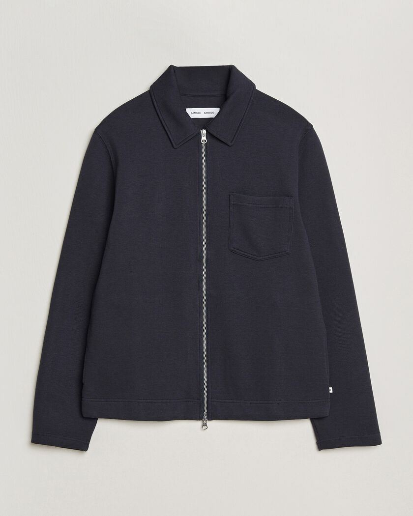 Samsøe Samsøe Hannes Full Zip Salute Navy – Blue