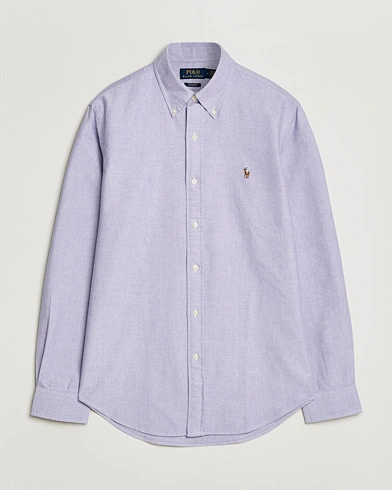 Polo Ralph Lauren Custom Fit Oxford Shirt Tissel Purple – Purple