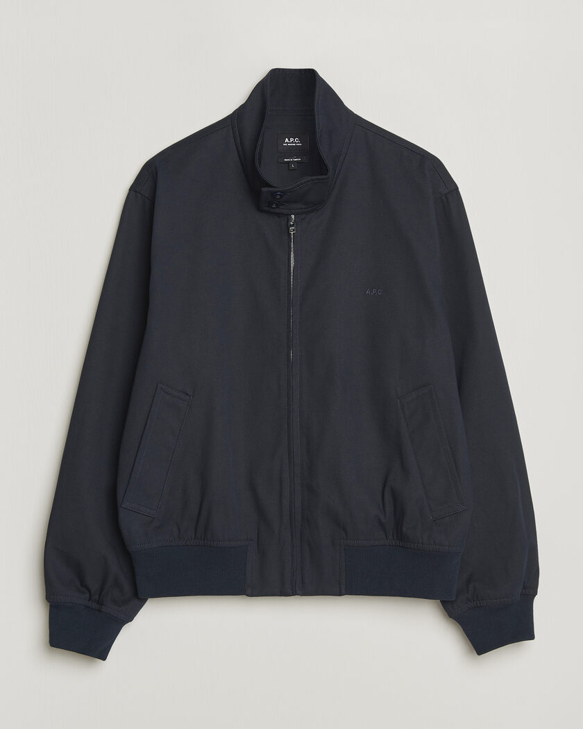 A.P.C. Zipped Jacket Dark Navy – Blue