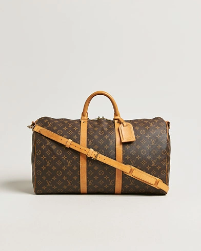 Louis Vuitton Pre-Owned Keepall Bandouliére 50 Monogram – Brown