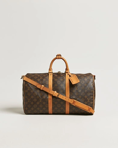 Louis Vuitton Pre-Owned Keepall Bandouliére 45 Monogram – Brown