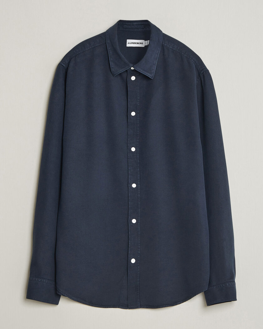 J.Lindeberg Zachary Tencel Shirt JL Navy – Blue