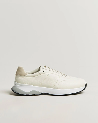 Kiton Deerskin Running Sneakers White – White