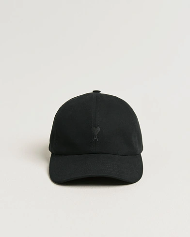 AMI Black Heart Logo Cap Black – Black