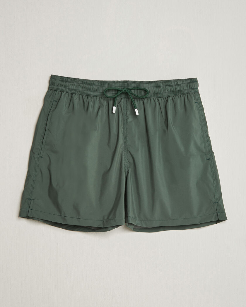Fedeli Madeira Swim Trunk Dark Green – Green