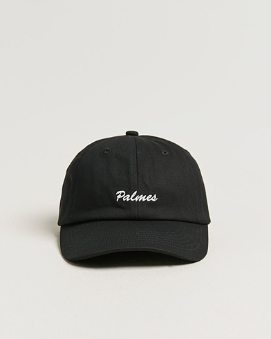 Palmes Stitch 6-Panel Cap Black – Black