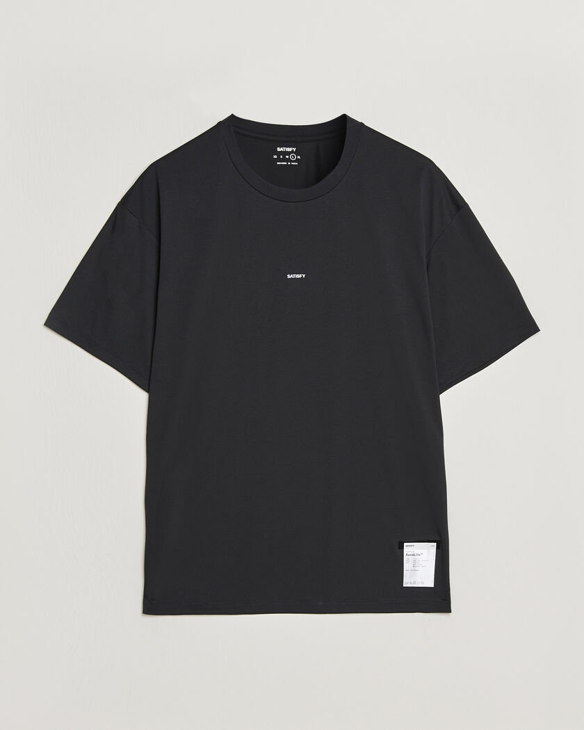 Satisfy AuraLite T-Shirt Black – Black