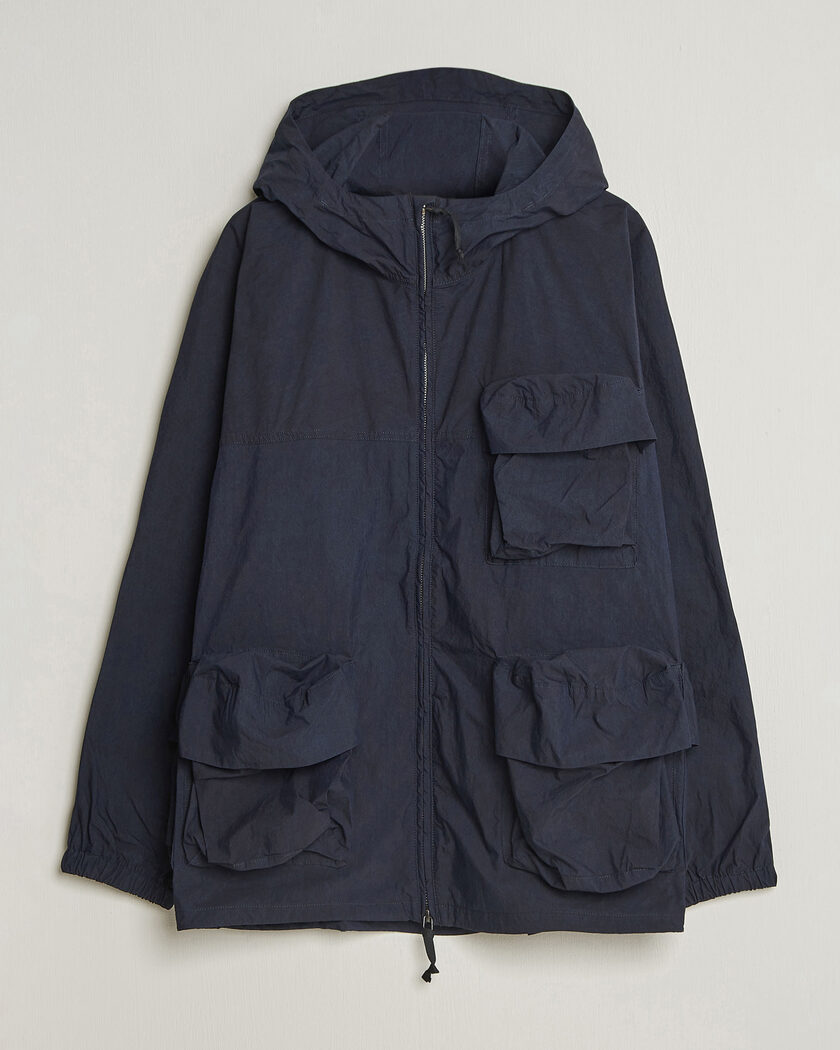 Snow Peak Indigo C/N Parka Navy – Blue