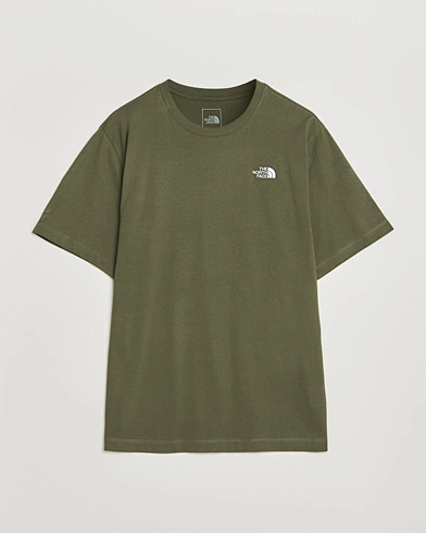 The North Face Evolution Simple Dome T-Shirt New Taupe Green – Green