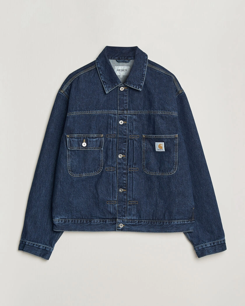 Carhartt WIP Belmar Denim Jacket Blue Stone Wash – Blue