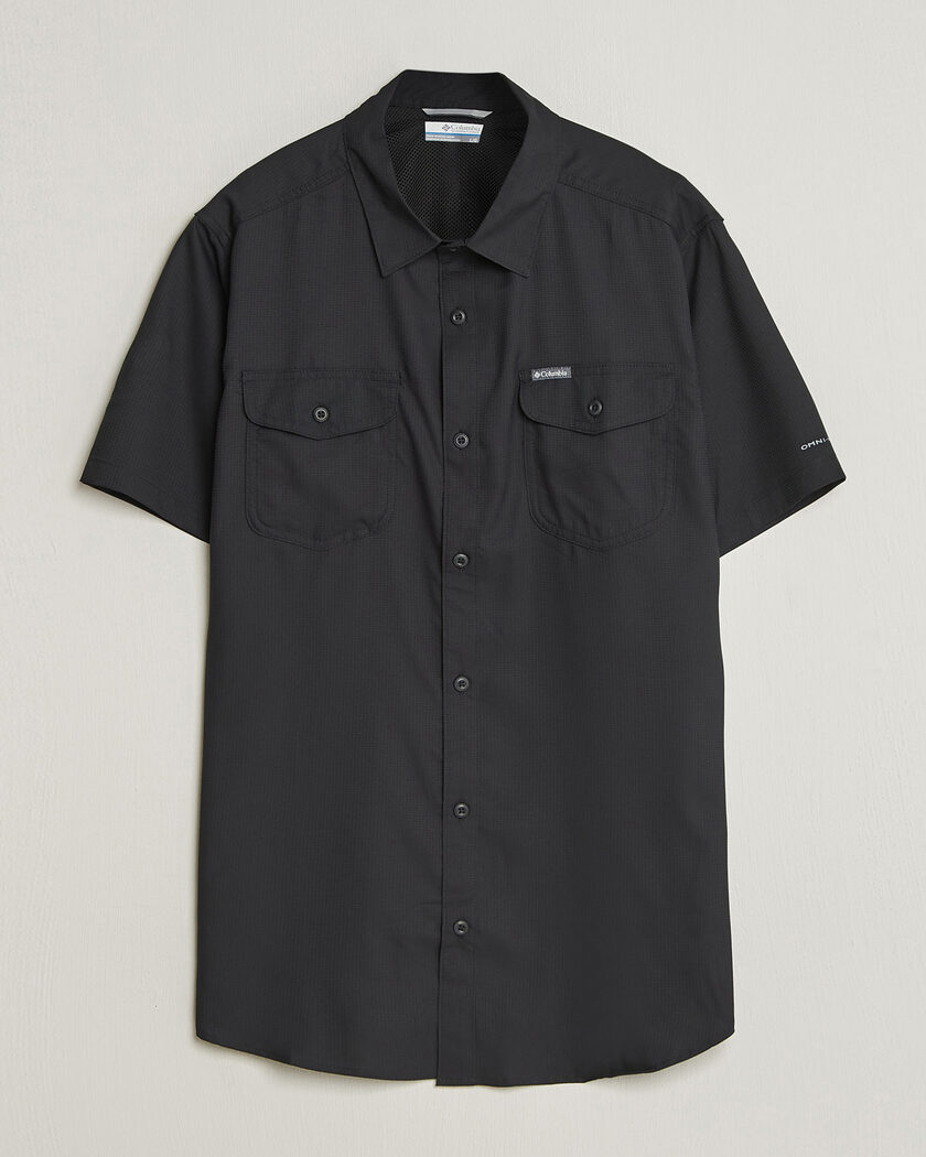 Columbia Utilizer II Short Sleeve Ripstop Shirt Black – Black
