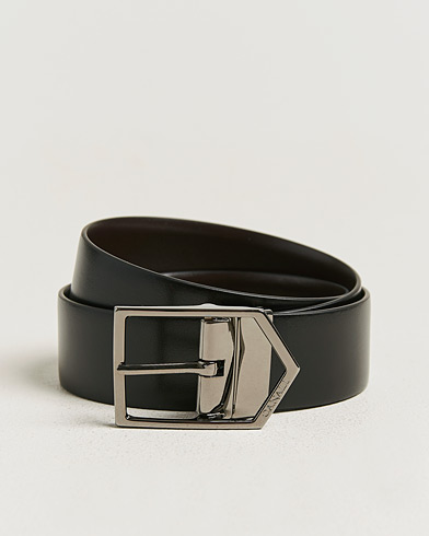 Canali Reversible Leather Belt Black/Brown – Multi-colour