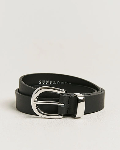 Sunflower Simple Belt Black – Black